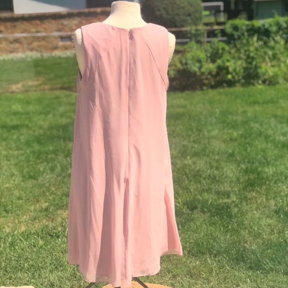 Vince Camuto Jeweled Neckline Shift Dress - Picture 3 of 6